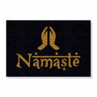 Capacho namastê cores:preto Capacho namastê cores:preto