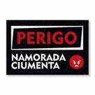 Capacho namorada ciumenta cores:preto Capacho namorada ciumenta cores:preto