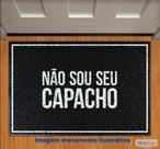 Capacho 'Não sou seu capacho' king floor 60cmx40cm