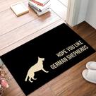 Capacho onwq Welcome Mat para porta frontal antiderrapante 60x90cm