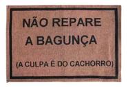 Capacho Porta Não Repare A Bagunça Antiderrapante