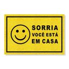 Capacho sorria, você está em casa