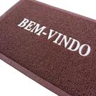 Capacho Tapete de Entrada Bem Vindo 60cm x 40cm PVC 8 Cores