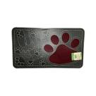 Capacho Tapete PVC Vinil Pegadas Patinha Pets Gato Cachorro Wipe Your Paws Para Porta de Entrada