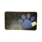 Capacho Tapete PVC Vinil Pegadas Patinha Pets Gato Cachorro Wipe Your Paws Para Porta de Entrada