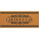 Capacho Vinil Long Lar Doce Lar 30x70cm - 01VILONLDL - KAPAZI