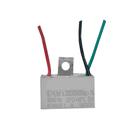 Capacitor 3 fios 07 + 09 uf x 250/400 v chapa trio