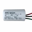 Capacitor 3 fios 3 + 7 uf x 250vac