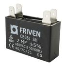 Capacitor De Partida Caixa Preto 2 Uf 450v Capacitor De Partida Caixa Preto 2 Uf 450v