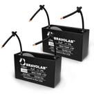 Capacitor de ventilador de teto Bravo Lab CBB61 8μF 250VAC 50/60Hz