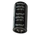 CAPACITOR ELETROLITICO 10000X100V - 10.000UF X 100V 105º GRAUS
