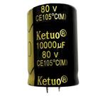 CAPACITOR ELETROLITICO 10000X80V - 10000UF X 80V 105º GRAUS CAPACITOR ELETROLITICO 10000X80V - 10000UF X 80V 105º GRAUS