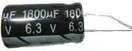 CAPACITOR ELETROLÍTICO 1800uf X 6.3v 105C TOPMAY - PCT C/25 UN
