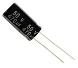 CAPACITOR ELETROLITICO 470X50V - 470UF X 50V - 105º GRAUS