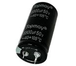 CAPACITOR ELETROLITICO 6800X50V - 6800UF X 50V - 105º GRAUS