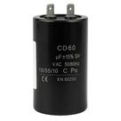 Capacitor Eletrônico Partida Motores 130-156uF 110-127V