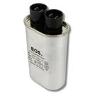 Capacitor micro-ondas 0,95µF 2100V - 2 terminais