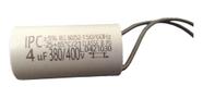 Capacitor P/ Ventilador 2 Fios 4uf 50/60hz 380/400v Ipc