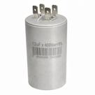 CAPACITOR PERMANENTE 12uF 400V METALIZADO C/ TERMINAL PARA MOTOR