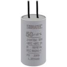 Capacitor permanente com cabo 50,0 uf/250v
