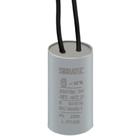 Capacitor permanente com cabo 6,00 uf/250v