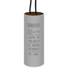 CAPACITOR PERMANENTE COM CABO 80 UF 250 Volts CAPACITOR PERMANENTE COM CABO 80 UF 250 Volts