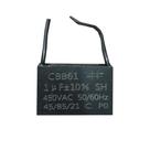 Capacitor polipropileno 1x450v - quadrado cbb61