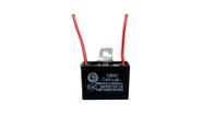 Capacitor Quadrado 2 Fios Para Ventilador 7uf 250vac 50/60hz