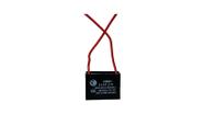 Capacitor Quadrado Cbb61 P/ Ventilador 6,5uf 250vac 2 Fios