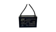 Capacitor Quadrado Para Ventilador 2 Fios 10uf 250vac Cbb61