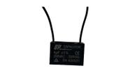 Capacitor Quadrado Para Ventilador 2 Fios 4uf 250vac Cbb61