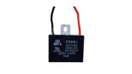 Capacitor Quadrado Para Ventilador 8uf 250vac 2 Fios Cbb61 Capacitor Quadrado Para Ventilador 8uf 250vac 2 Fios Cbb61