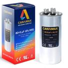 Capacitor redondo de dupla execução Canamax 80+5uF 5% 370/440V