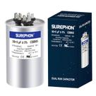 Capacitor SUREPHON 50+5uF 370V/440VAC Dual Run CBB65