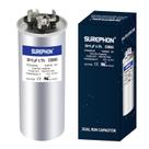 Capacitor SUREPHON CBB65 30+5uF 370V/440VAC com início de execução dupla