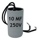 Capacitor Ventilador Com fio 10uF 250vac