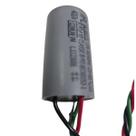 Capacitor Ventilador De Teto 1,6uf (0,7+0,9uf) Ventisol 220v