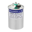 Capacitor VEXUNGA CBB65 40+10uF 370VAC ou 440VAC Dual Run Capacitor VEXUNGA CBB65 40+10uF 370VAC ou 440VAC Dual Run