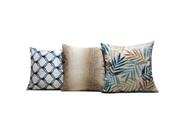 Capas Almofadas 40 x 40 Estampadas Conjunto 3 Peças - Nallu Decor