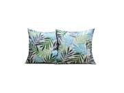 Capas Almofadas 45 x 45 Tecido Veludo Estampado Conjunto 2 Peças - Nallu Decor