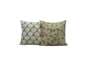 Capas Almofadas 50x50 Estampadas Cor Mostarda - Nallu Decor