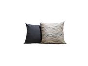 Capas Almofadas 50x50 Tecido Veludo Estampado Conjunto 2 peças - Nallu Decor