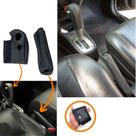Capas Couro Manopla Câmbio Automático E Freio De Mão Nissan Tiida 2008 2009 2010 2011 2012 2013
