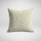 Capas de Almofada 50x50cm Suede Premium Ziper Invisivel Decoração Glamour Bege