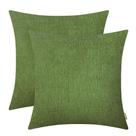 Capas de almofada BRAWARM Forest Green Chenille 40x40cm
