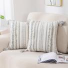 Capas de almofada DecoruHome Boho 45x45cm, conjunto de 2, cinza Capas de almofada DecoruHome Boho 45x45cm, conjunto de 2, cinza