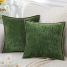 Capas de almofada DecoruHome Chenille Soft 45x45cm, conjunto de 2