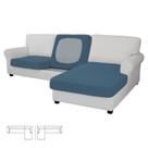 Capas de almofada Easy-Going Stretch de 3 peças para sofá Bluestone