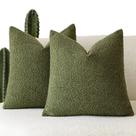 Capas de almofada Findtower Modern Textured Boucle x2 Capas de almofada Findtower Modern Textured Boucle x2
