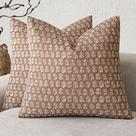 Capas de almofada Findtower Vintage Floral Print 50x50cm